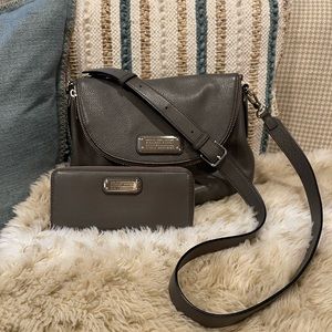 Marc By Marc Jacobs Natalia Classic Grey leather crossbody
